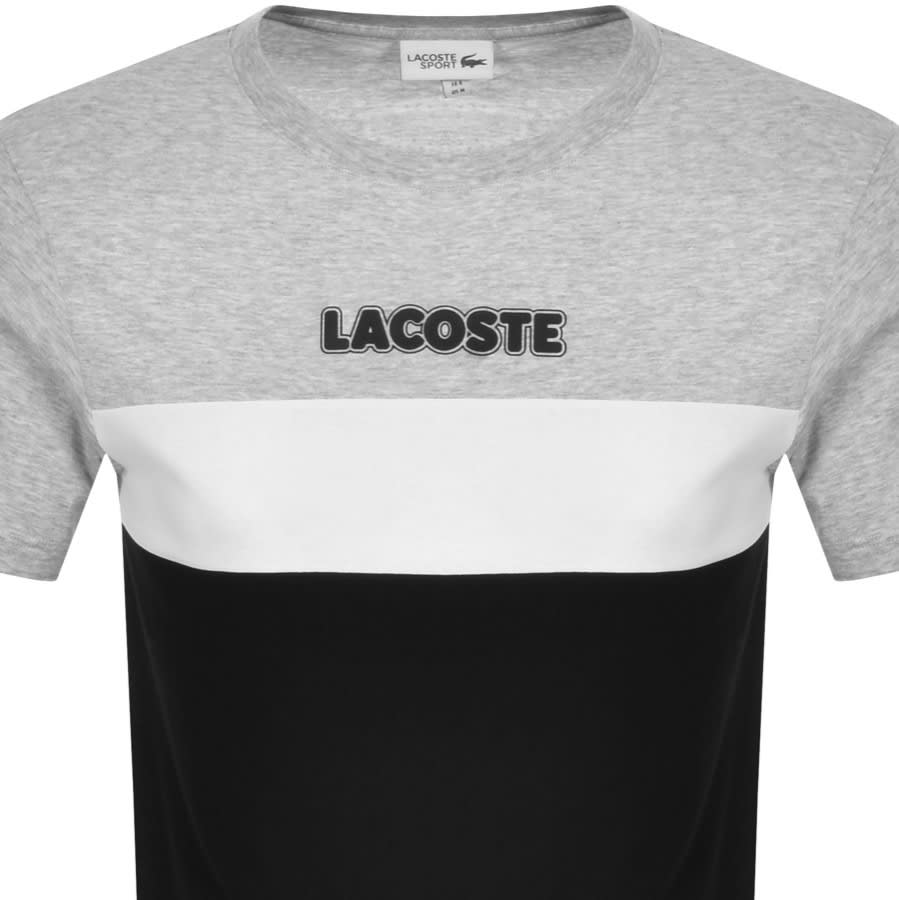 Alternative Image for ProductLacoste Sport Logo T Shirt Grey2